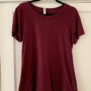 Flowy Maroon Top
